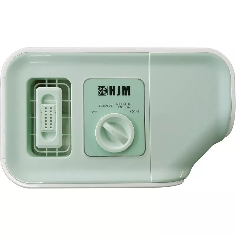 HUMIDIFICADOR HJM GSZ3001 ELECTRONICO en color verde claro, diseño compacto y acabado mate, ideal para mejorar la calidad del ai