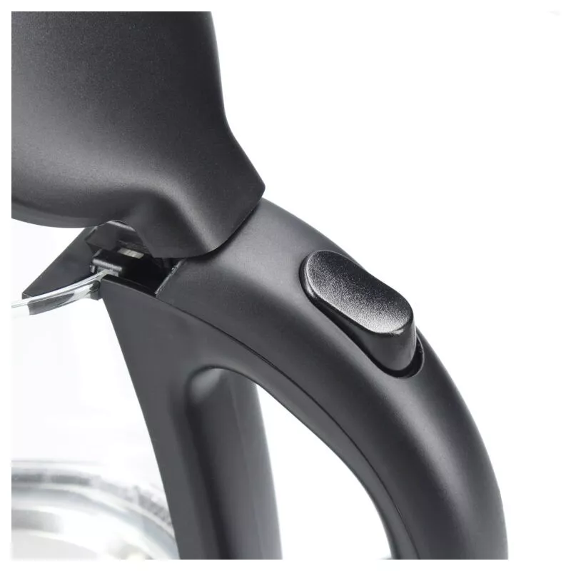 Hervidor de cristal TM Electron TMPKT014 – 1,7 L, 2200 W, vidrio borosilicato