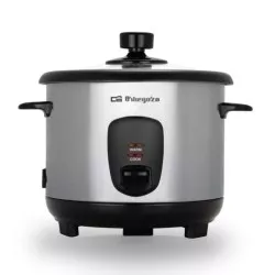 Cocedor de arroz Orbegozo CO 3025 – 1 L, 400 W, olla aluminio antiadherente
