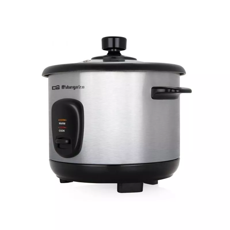 Cocedor de arroz Orbegozo CO 3025 – 1 L, 400 W, olla aluminio antiadherente