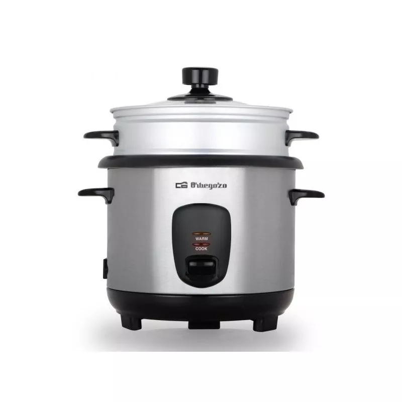 Cocedor de arroz Orbegozo CO 3025 – 1 L, 400 W, olla aluminio antiadherente