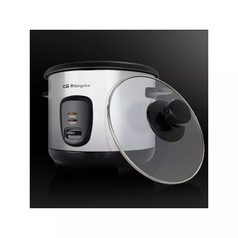 Cocedor de arroz Orbegozo CO 3025 – 1 L, 400 W, olla aluminio antiadherente