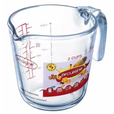 JARRA MEDIDORA ARCUISINE 0.25 L. 259BA00