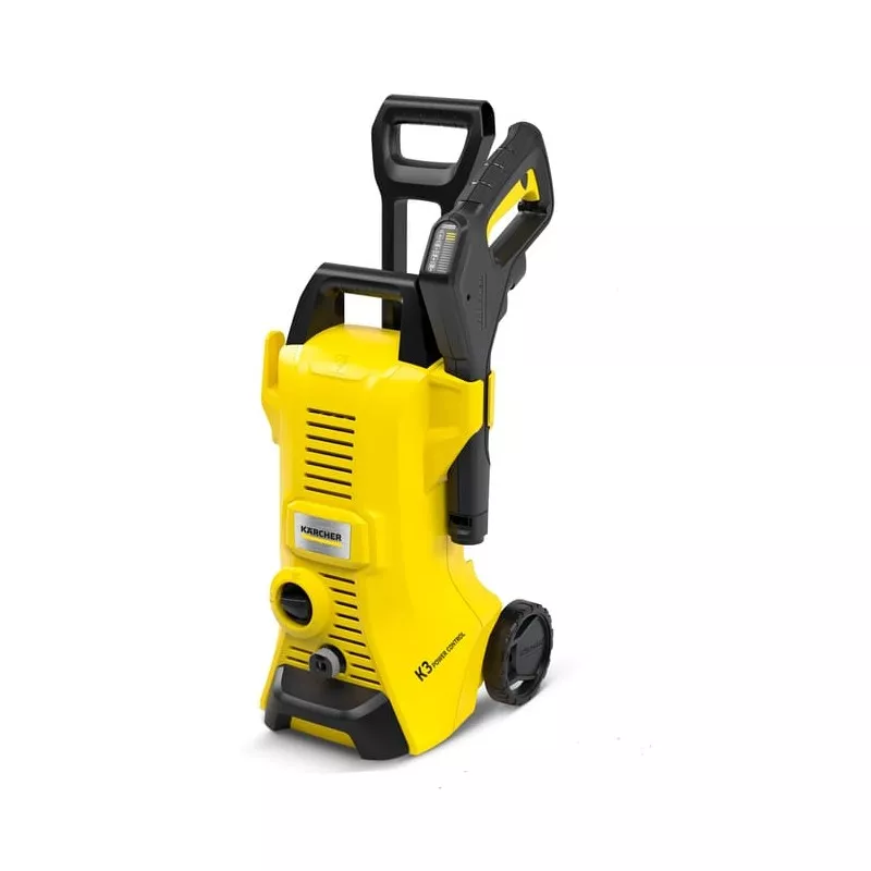 ALTA PRESION KARCHER K3 PROMO 380L/120 BARES limpiadora a presión amarilla con diseño compacto y ruedas para fácil movilidad