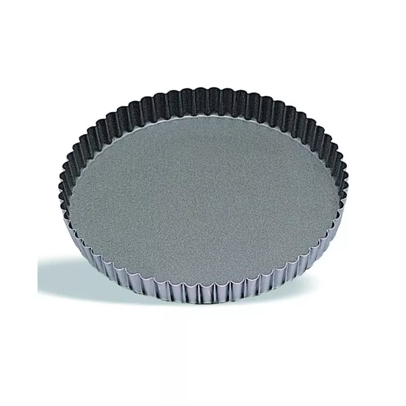 Molde para tarta rizado Arcuisine 48263 de cristal con acabado antiadherente de 24 cm y diseño elegante.