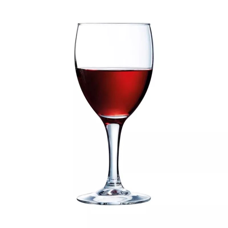 COPA ELEGANCE 14.5 VINO LUMINARC de cristal transparente, diseño clásico y acabado brillante ideal para vino tinto