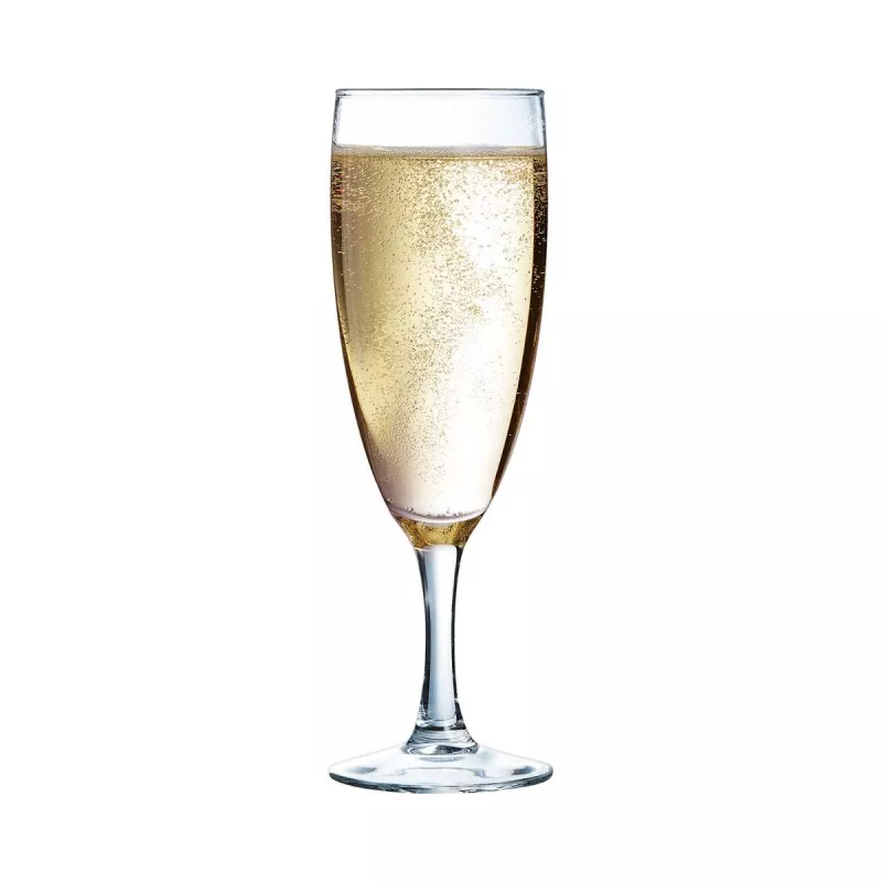 COPA ELEGANCE 17 CHAMPAN LUMINARC, cristal transparente, diseño moderno, acabado brillante. Ideal para brindis elegantes.