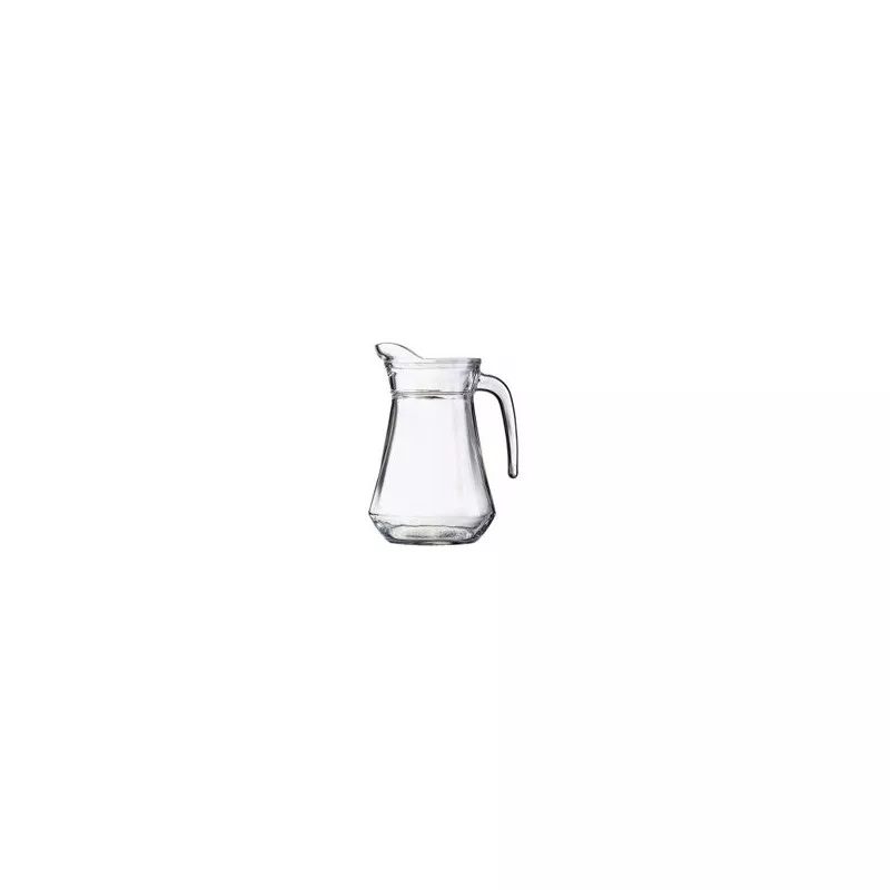 JARRA ARC 1.00 RFº 36358 de vidrio transparente, diseño moderno y resistente, ideal para servir bebidas.