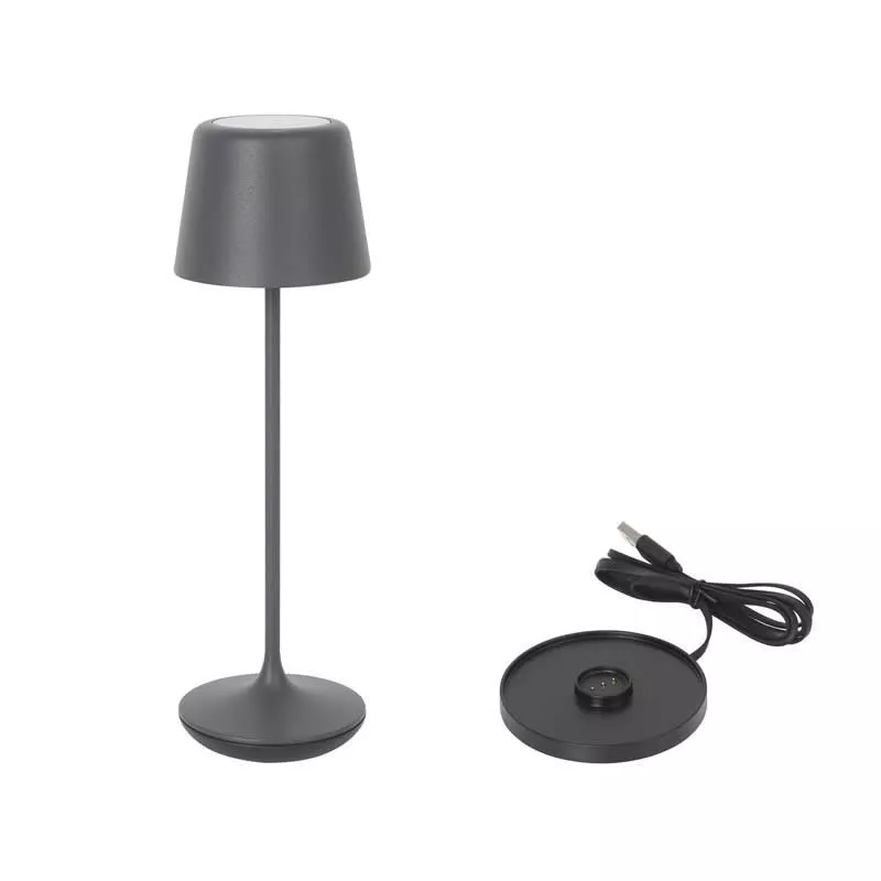 LAMPARA RD. LUZERNE GRIS C/C. B1504006C