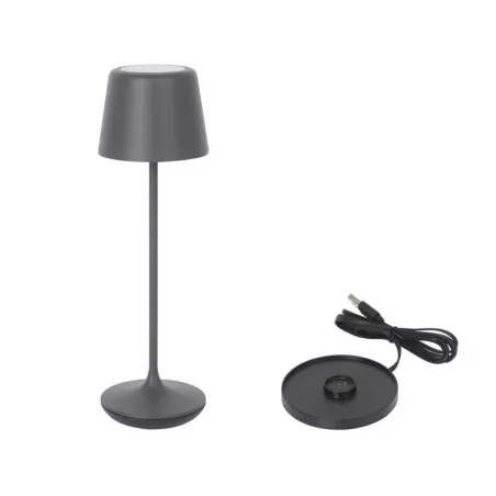 LAMPARA RD. LUZERNE GRIS C/C. B1504006C
