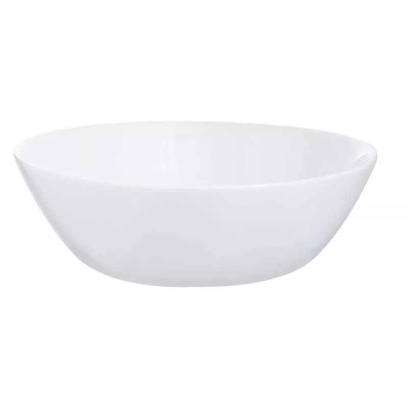 ENSALADERA 16 CM ZELIE 9126388 blanca de cerámica con diseño moderno y acabado brillante ideal para servir ensaladas