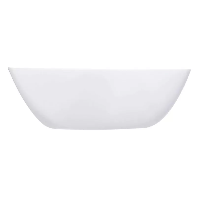 ENSALADERA 16 CM ZELIE 9126388 de cerámica blanca, diseño moderno y acabado brillante ideal para ensaladas.
