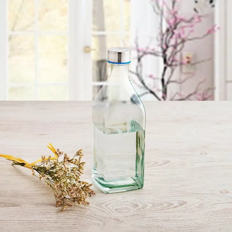 BOTELLA CRISTAL 1L TRANSP. HABITAT QUID 7522036