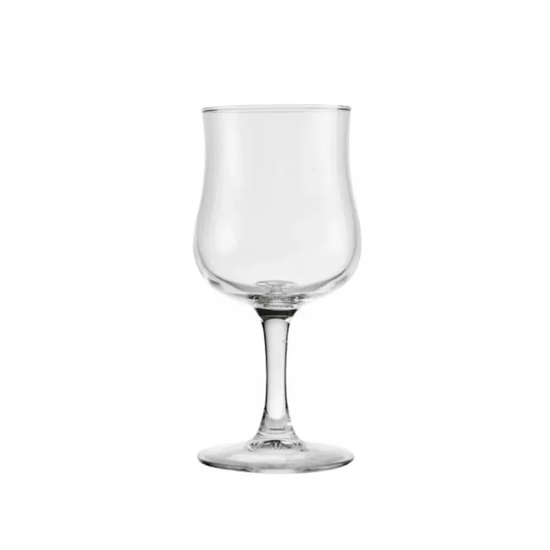 COPA LIRA 16.5 VINO ARCOROC de vidrio transparente con diseño clásico y acabado brillante, ideal para servir vino.
