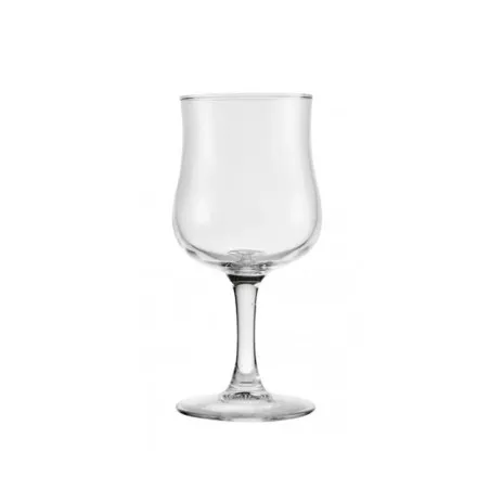 COPA LIRA 16.5 VINO ARCOROC de vidrio transparente con diseño clásico y acabado brillante, ideal para servir vino.