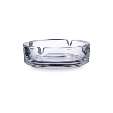 CENICERO APILABLE 145 LUMINARC de vidrio transparente con diseño moderno y acabado liso, ideal para uso en interiores.