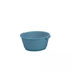 BAÑO DENOX 15 L. 13150 RED. AZUL de plástico resistente, diseño redondo y acabado mate en color azul.