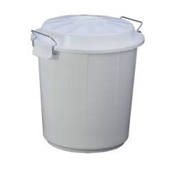 BAÑO DENOX *50* C/TAPA 13255 BLANCO (CUBO)