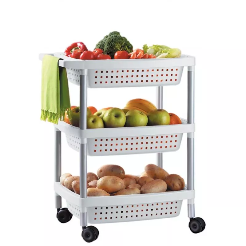 CARRITO TATAY VERDULERO 7738001 BCO 3P.