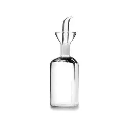 ACEITERA IBILI CRISTAL 250ML 795625 transparente de cristal, diseño clásico con tapón vertedor ideal para aceites.