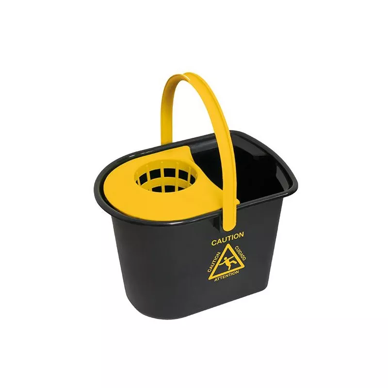 CUBO FREGONA ARAVEN 15 L. NEGRO 42865