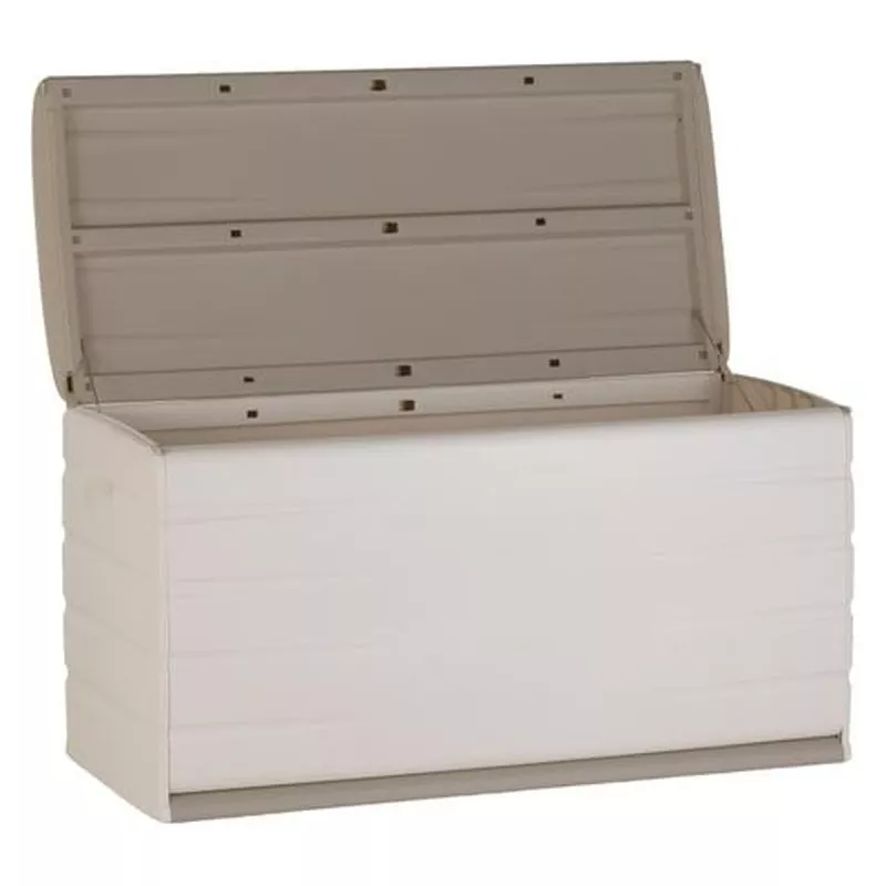 BAUL PLASTIKEN 153*53*61 CM BEIG 97153 de plástico resistente, diseño moderno y acabado en color beige.