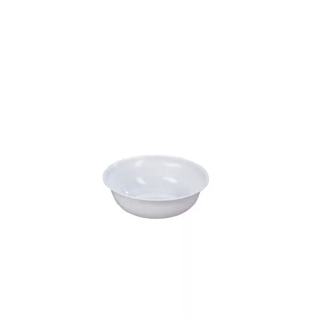 PALANGANA DENOX 17 CM. BCO 23010.50 color blanco, de plástico resistente y diseño redondo ideal para uso doméstico.
