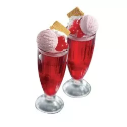 COPA LIBBEY FOUNTAIN 355CL V7625110 de vidrio transparente en diseño clásico con base amplia y estilo elegante