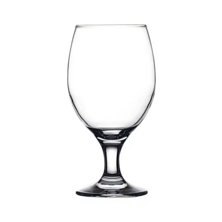 COPA BISTRO CERVEZA 40 CL 44417 PASABACHE de vidrio transparente con base sólida y diseño elegante