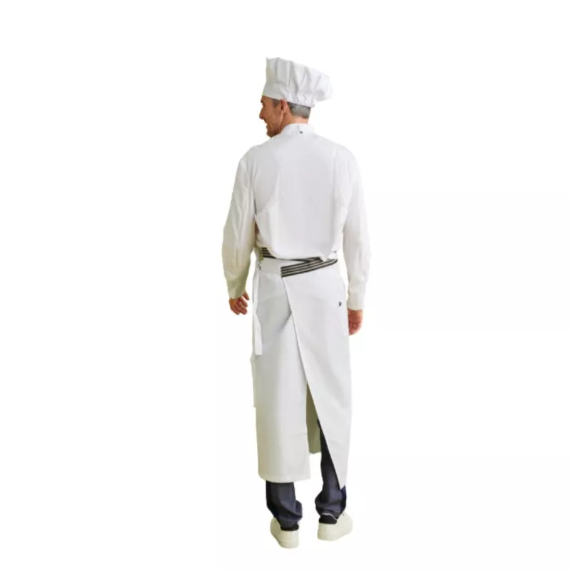 Gorro fruncido Monza 04270 blanco con diseño profesional para cocina T-01 de material resistente y cómodo