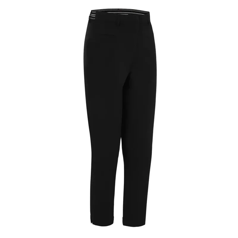 Pantalón camarera slim fit Monza 04025 negro T-42 de poliéster con diseño elegante y acabado en tejido resistente
