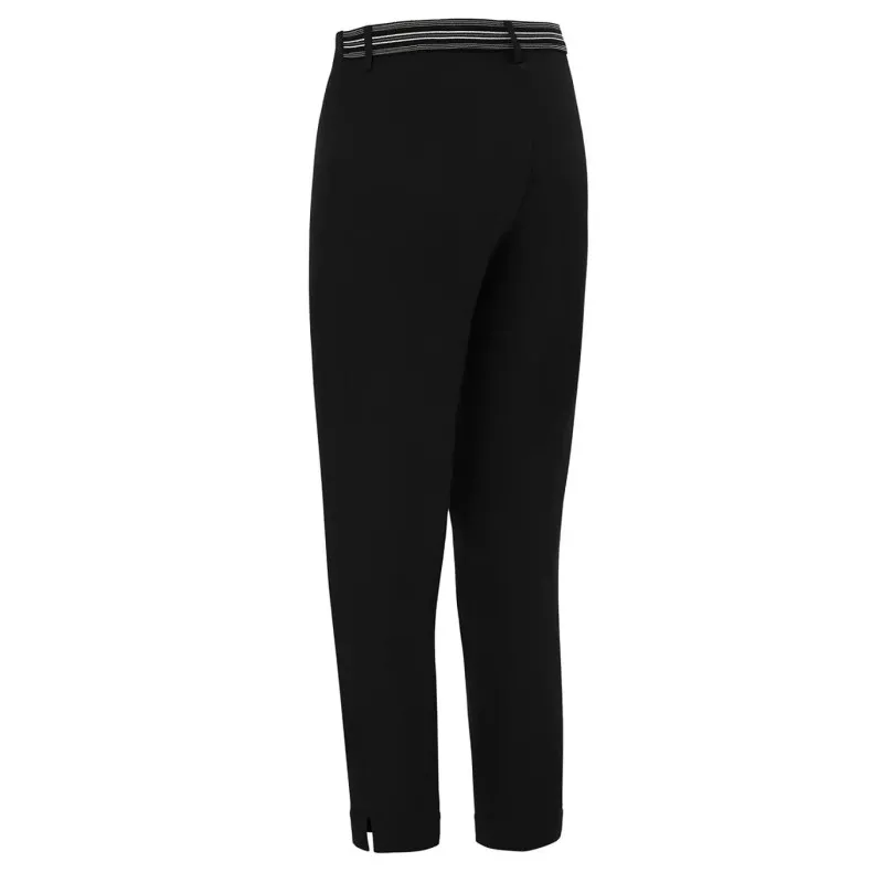Pantalón camarera slim fit Monza 04025 negro T-42 de tela suave con diseño elegante y acabado clásico.