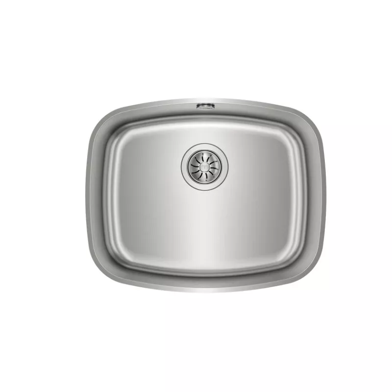 FREGADERO BAJO EB BE 50*40 CUADRADO de acero inoxidable en acabado mate y diseño cuadrado para cocinas modernas