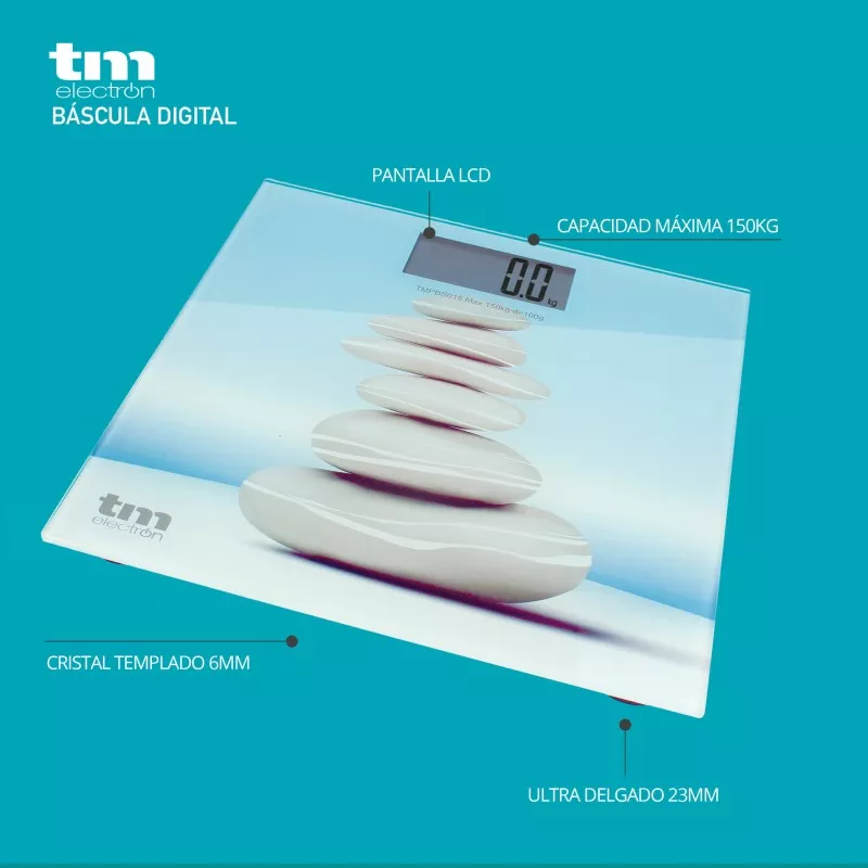 BASCULA BAÑO TM ELECTRON TMBS015