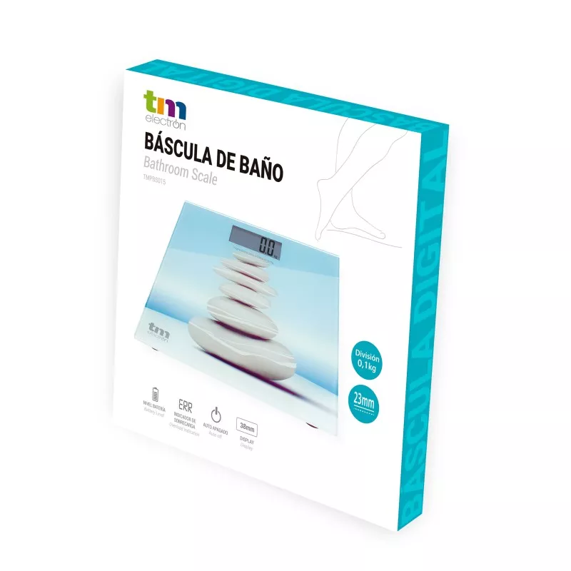 BASCULA BAÑO TM ELECTRON TMBS015