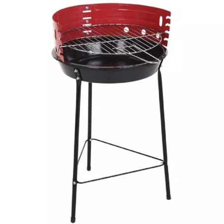 Barbacoa de carbón Vaggan 050130 - 3 patas, redonda 33 cm