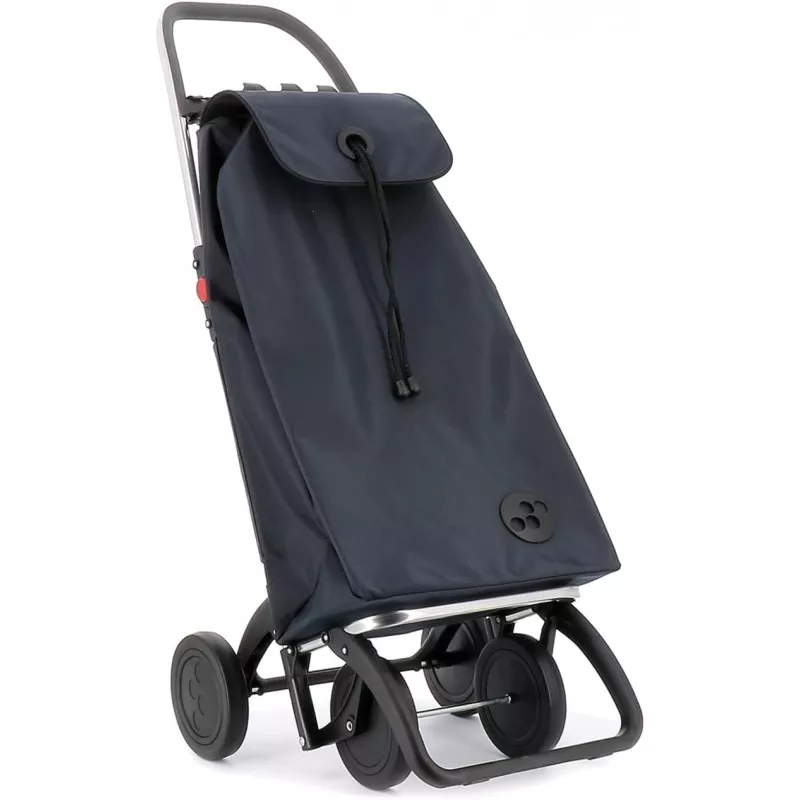 CARRO ROLSER 4R. IMX 306 MARENGO carro de compra en color marengo, diseño ligero y estructura plegable, ruedas giratorias.