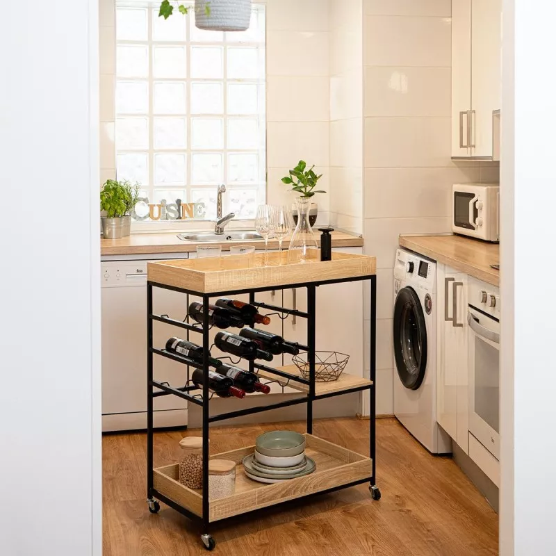 CARRITO BOTELLERO MOA-VINTHERA 5426346 QUID