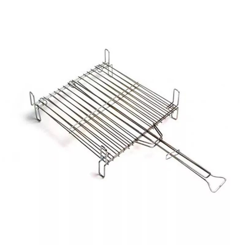 Parrilla doble zincada Sonecol 660 40x40 cm para barbacoa