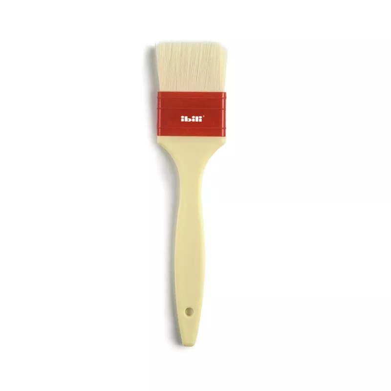 Pincel repostería profesional Ibili 685605 nylon 5 cm con mango ergonómico y cerdas suaves para aplicar glaseados