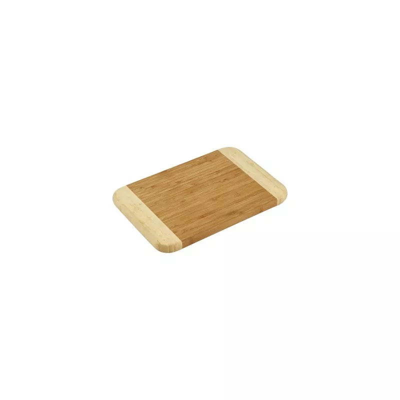 Tabla de cortar Inalsa 6306 bambú 30x20x1,9 cm con bordes en color natural, diseño rectangular y acabado suave.
