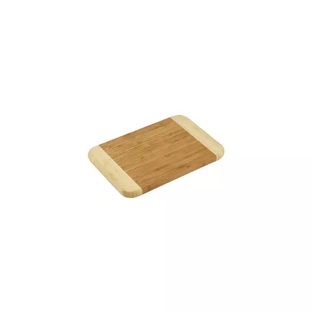 Tabla de cortar Inalsa 6306 bambú 30x20x1,9 cm con bordes en color natural, diseño rectangular y acabado suave.