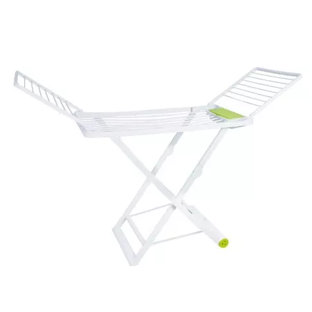 Tendedero de ropa Arc Nanni resina 20 m 7639002 plegable color blanco con diseño compacto y estructura resistente