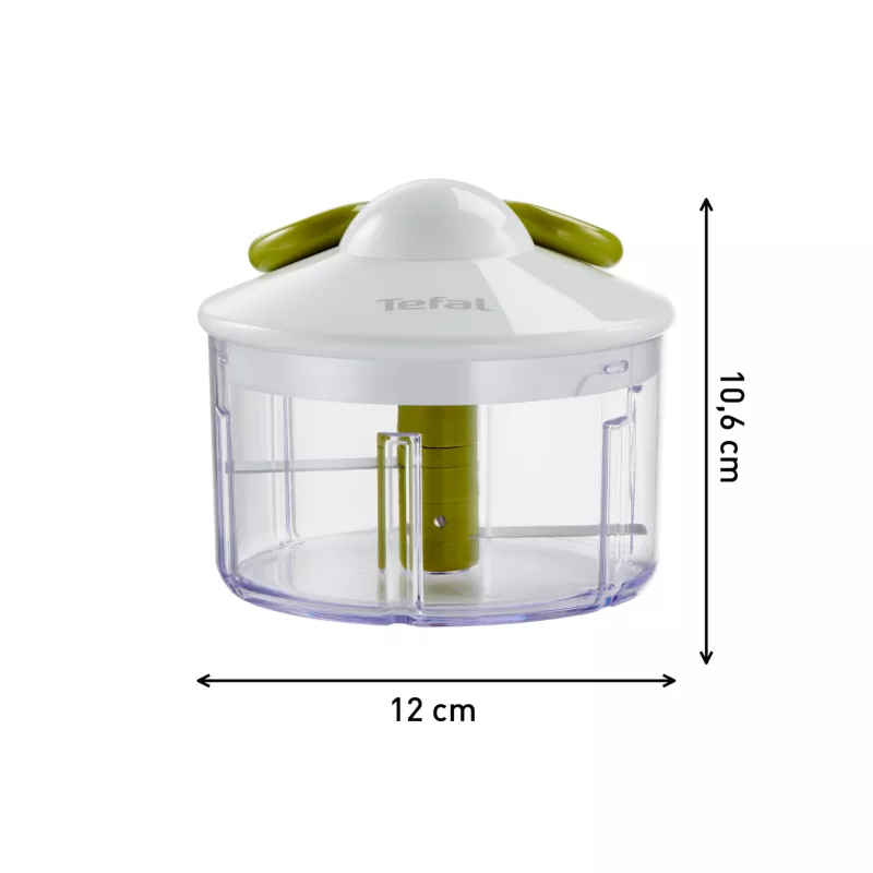 Picadora manual Tefal K13304 – 0,5 L, sistema cuerda, base antideslizante