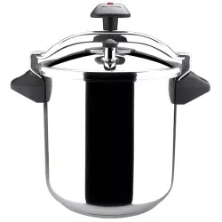 Olla a presión Magefesa Inoxtar 8 L, acero inoxidable, fondo full induction