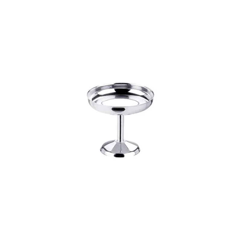 COPA HELADO 12 ALTA INOXIBAR de acero inoxidable con diseño elegante y acabado pulido, ideal para servir postres.