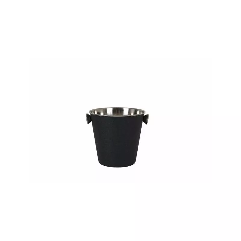 Cubitera inox 12 cm Crocodile Viejo Valle de acero inoxidable pulido en color negro con diseño elegante y acabado brillante
