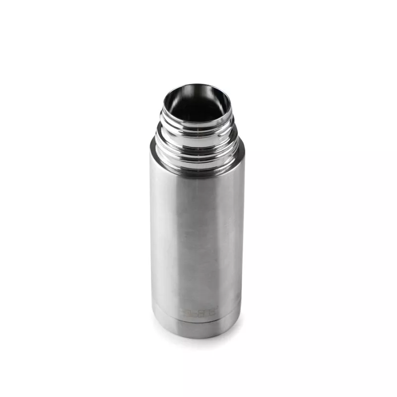 Termo mini líquidos acero inoxidable 150ml Ibili 753802 color plata con acabado pulido y diseño compacto