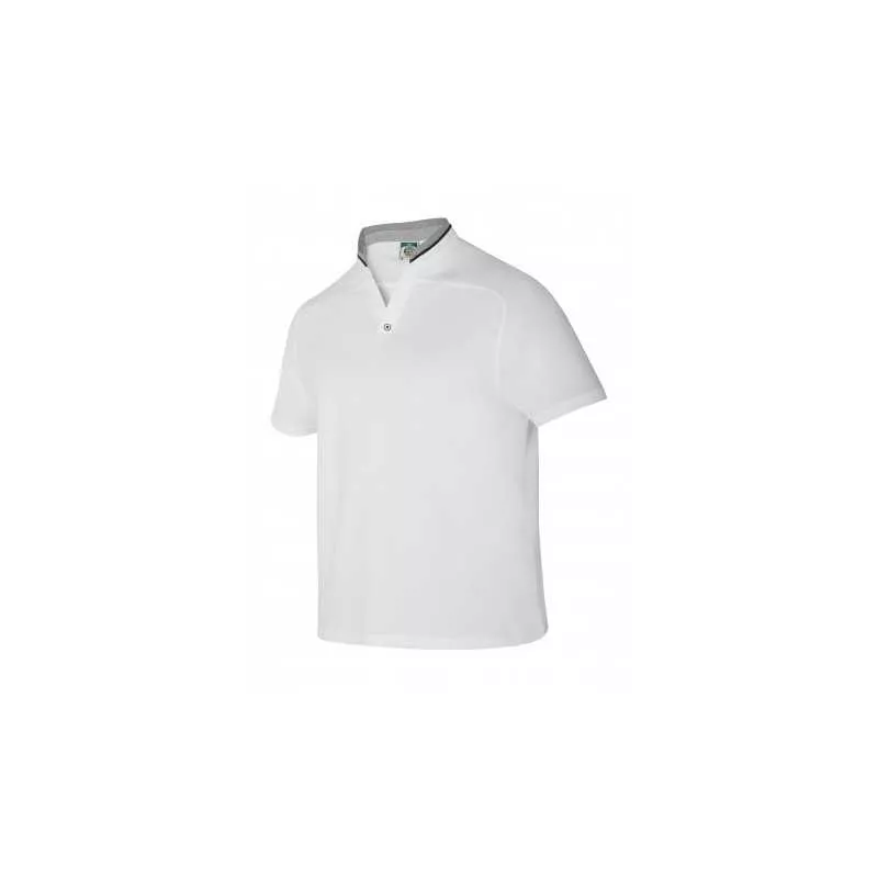 POLO PIQUE MAO 10 T-XL 03015 BCO