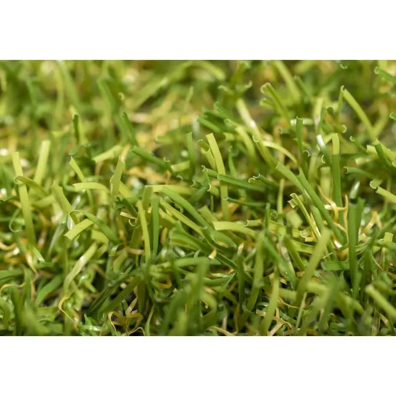 Césped artificial Realturf BasicPlus 20 mm (1 m2) de color verde, textura suave y diseño realista para exteriores.
